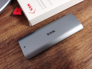 SSK飚王m2硬盘盒兼容NvmeSATA