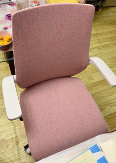 西昊M76樱花粉色人体工学椅