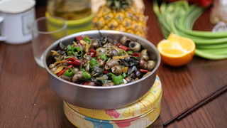全国夜市统一标配，紫苏炒田螺，经典粤菜