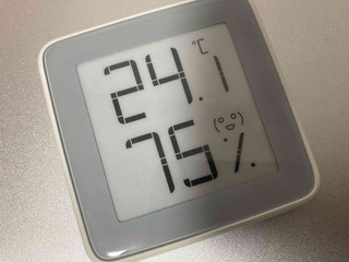 简约时尚智能的电子温度计。