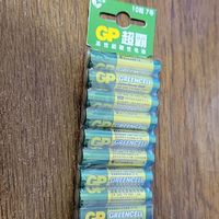 GP超霸7号高能电池10粒七号干电池电视