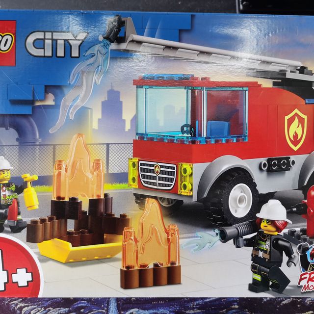 lego乐高city城市系列60280云梯消防车
