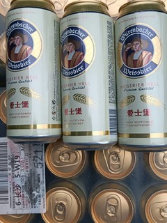 爱士堡 小麦白啤酒500ml*24听整箱