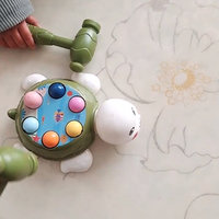 乌龟打地鼠玩具双锤婴幼儿童益智玩
