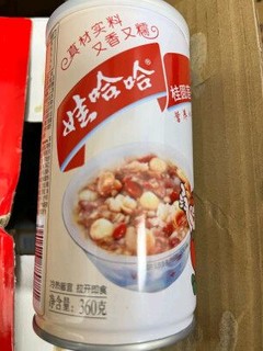 娃哈哈桂圆莲子八宝粥