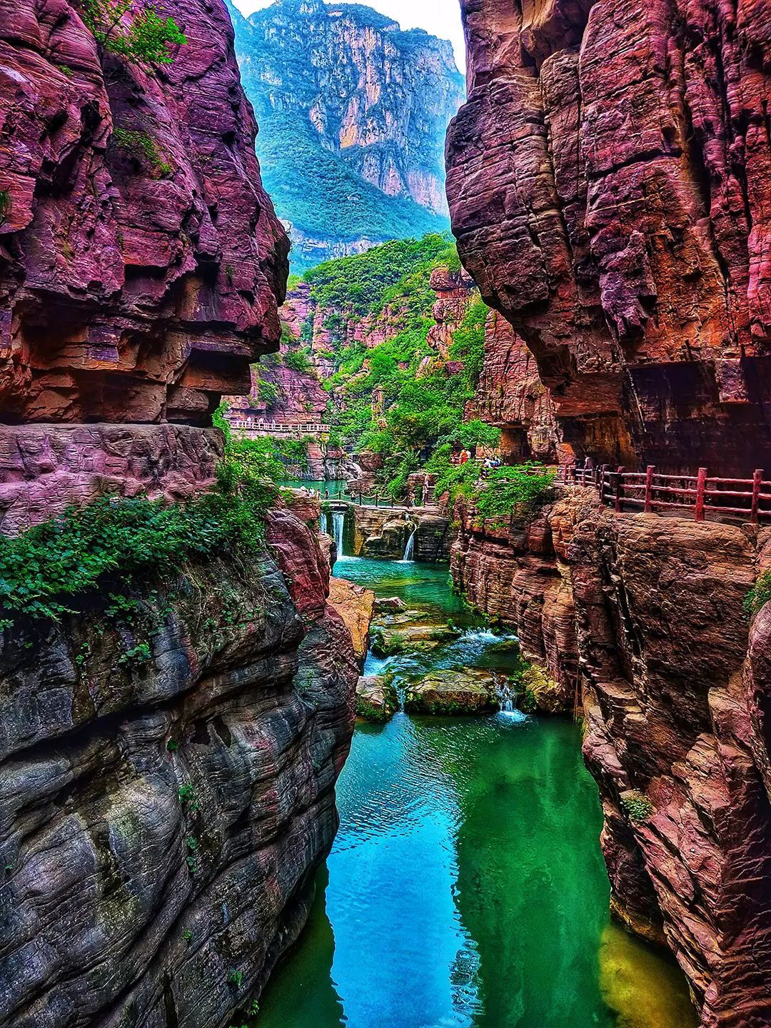 云台山红石峡 ©图虫创意