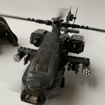 这阿帕奇也忒逼真了！——细数美高使命召唤系列高精拼装玩具