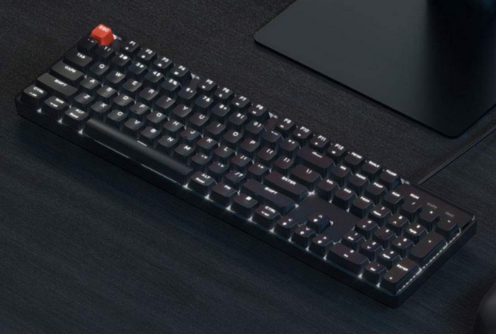 小米有线机械键盘将开启众筹，104全键位紧凑设计、白色背光