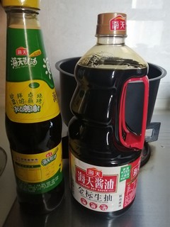 海天酱油和蚝油套装