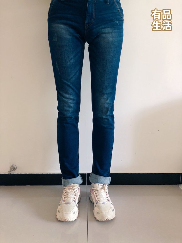 60块巨显瘦的美邦牛仔裤