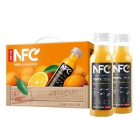 农夫山泉NFC果汁饮料100%NFC橙汁300ml*10瓶礼盒