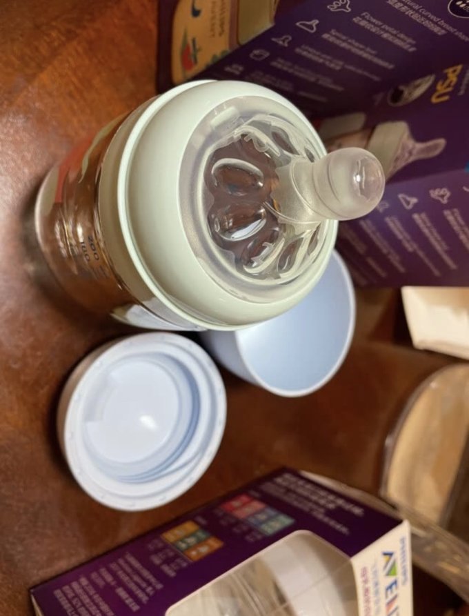 娃长大的这款奶瓶就是1616飞利浦新安怡婴儿奶瓶 ,从大人的角度看