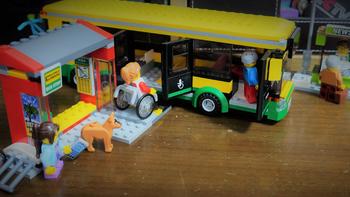 乐高手记 篇九十四：城市交通必不可少——LEGO 乐高城市系列 60154 公交车站