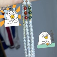 饰品 篇一：母亲节我给婆婆送了小米珠项链