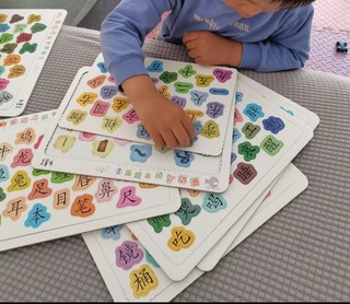 识字拼图儿童益智玩具早教动脑幼儿卡片