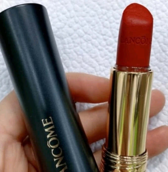 兰蔻118口红全新菁纯柔润丝缎唇膏琥珀红