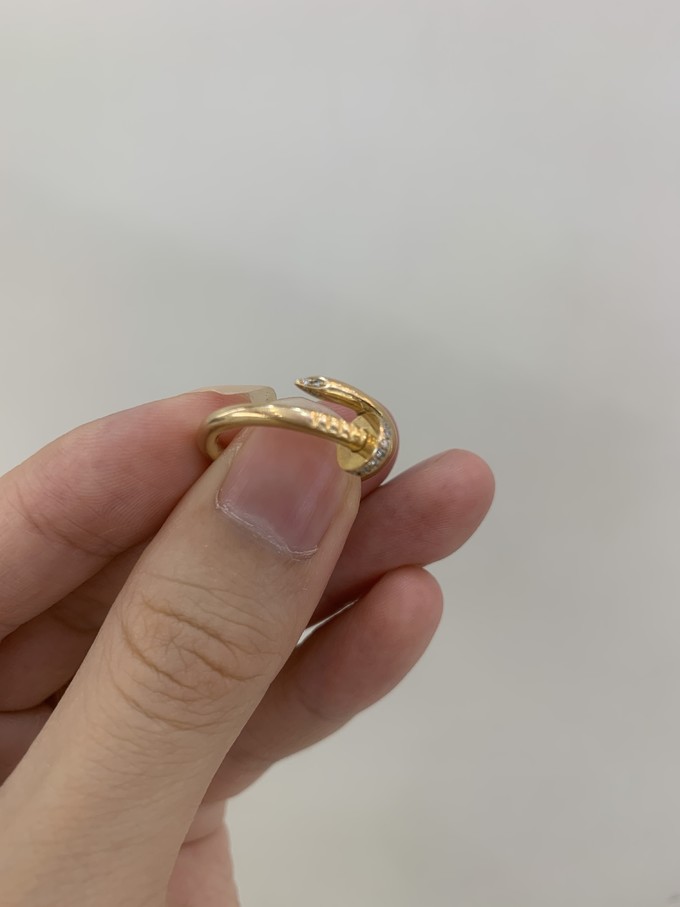 卡地亚黄金戒指