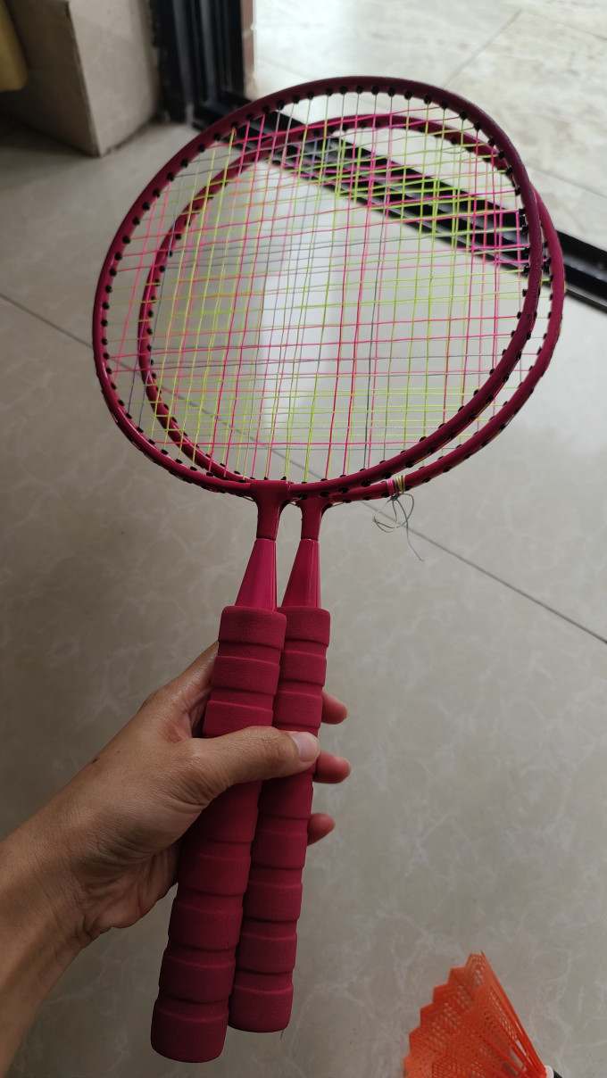 羽毛球拍怎么样 用移动的积分兑换的儿童羽毛球拍_什么值得买