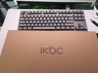 疫情居家办公买的机械键盘ikbc87键