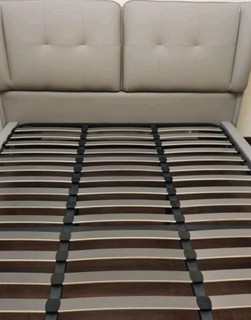 芝华仕布艺床 双人软床1.8米高箱带储物