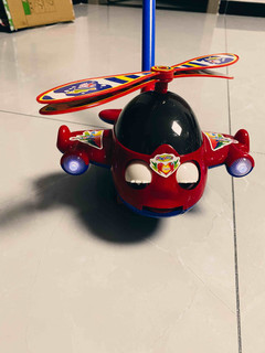 刚入手的宝宝学步玩具，飞机推推乐。