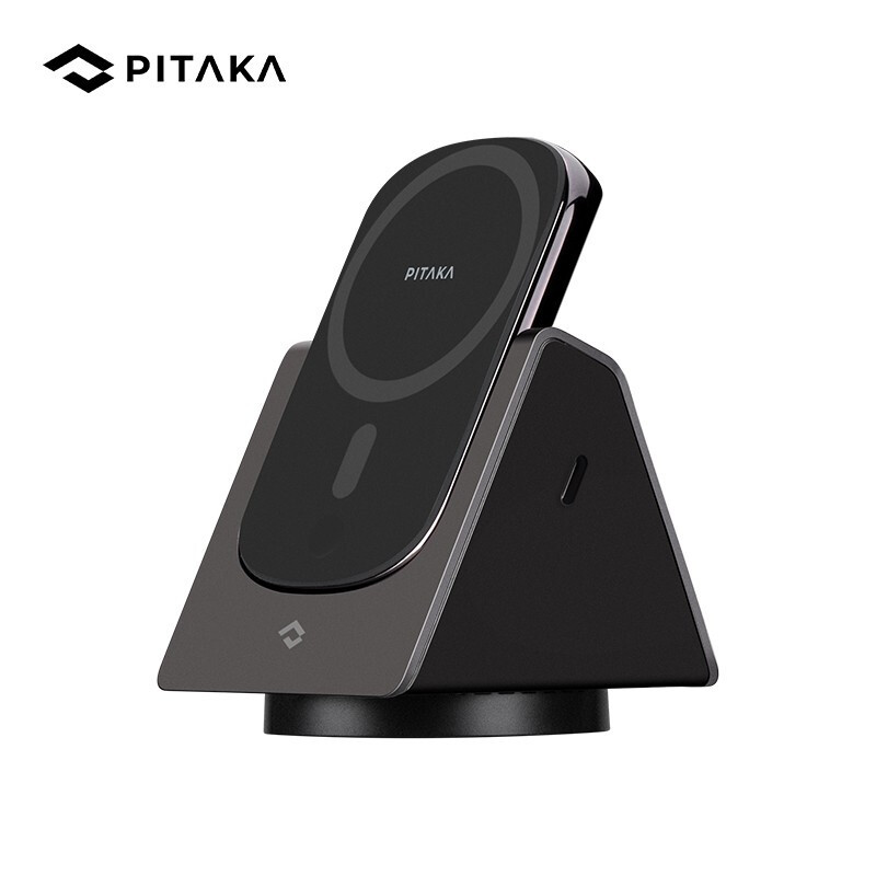 极简桌面、高效生活--Pitaka MagSafe四合一充电底座分享