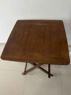 楠竹做的折叠小方桌