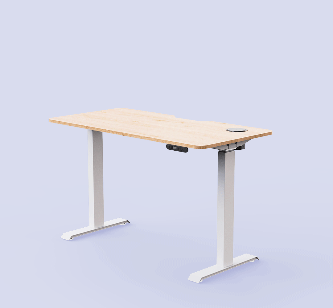 小米有品双电机升降桌,冷热水杯设计,65w快充 无线充,四档高度记忆