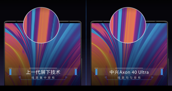 中兴Axon 40 Ultra 真全面屏最终解