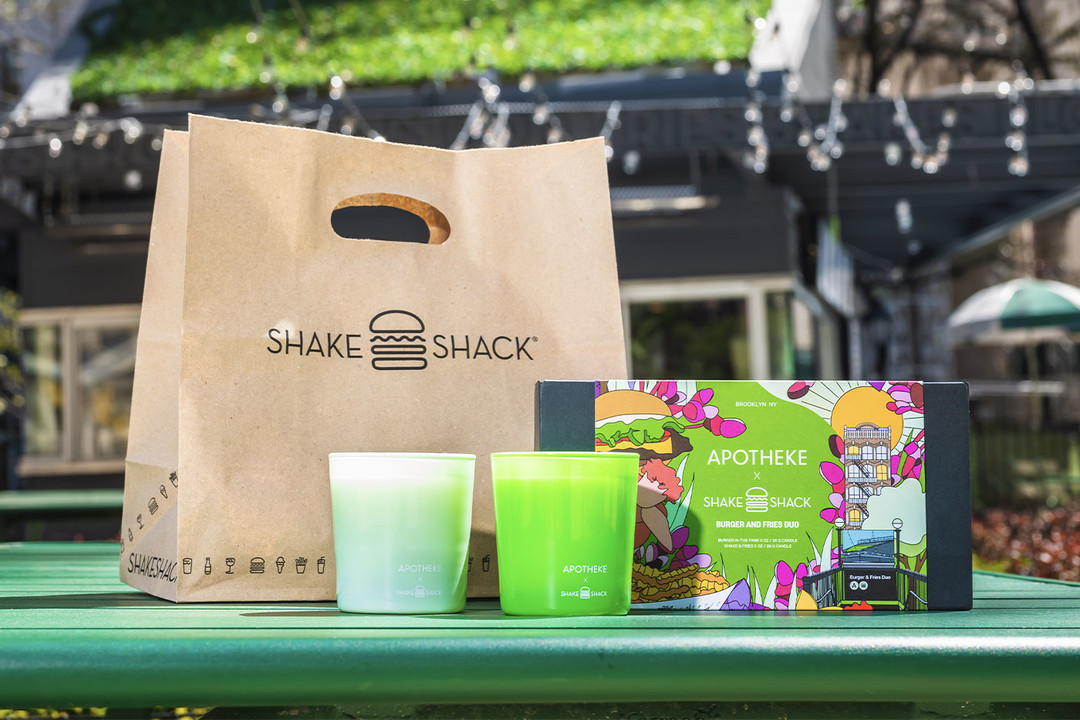 Shake Shack推出汉堡和薯条味蜡烛，画饼充饥的配菜？