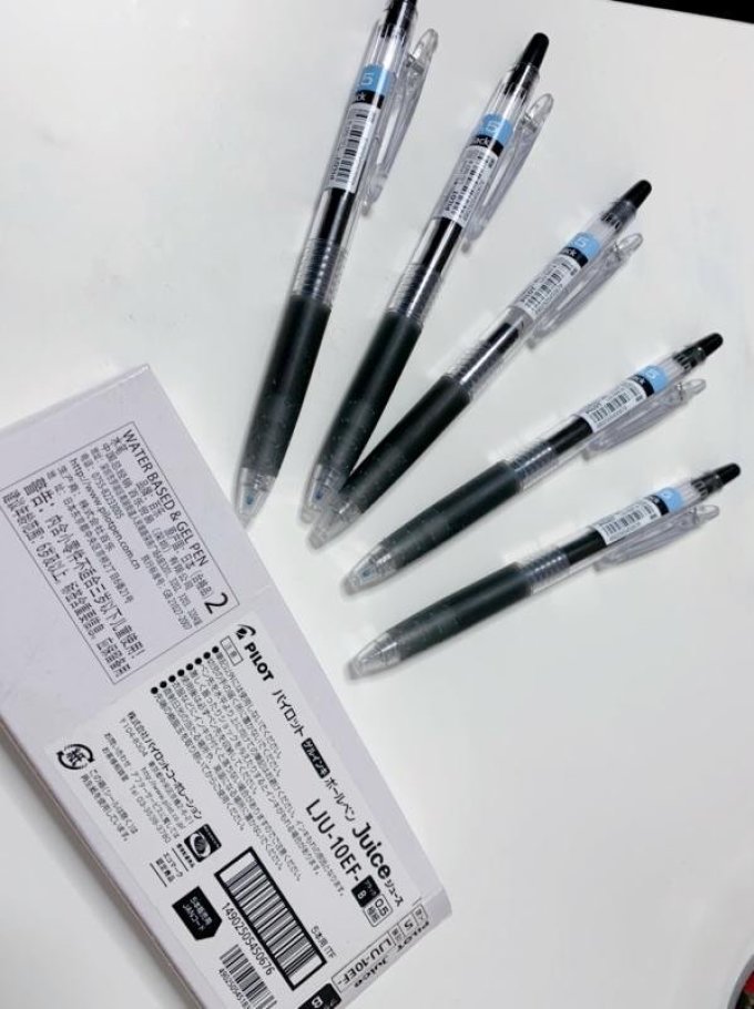天猫精选pilot 百乐 lju-10ef 按动中性笔 0.5mm 3支装 多色可选16.