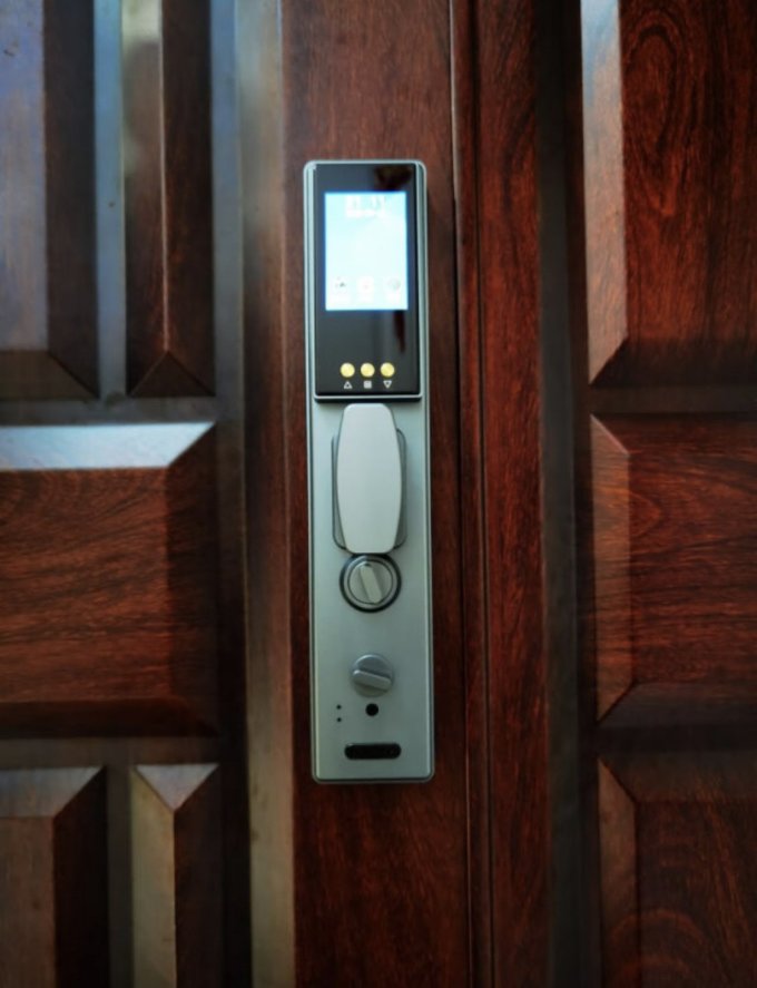 王力全自动指纹锁密码锁