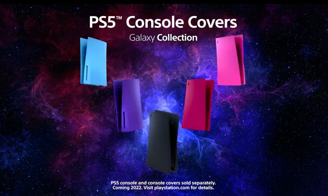 PS5官方将发售全新配色的主机壳
