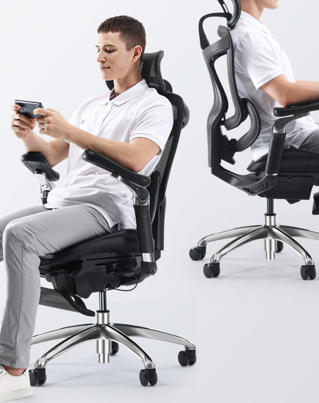 西昊推出新品工学椅，6D仿生关节扶手+Smart重力感应底盘，138°后仰更舒适~