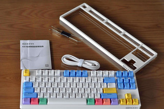 珂芝87键银轴机械键盘：文字输入新体验