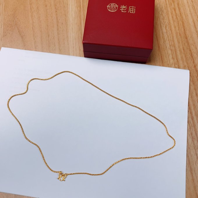 老庙黄金黄金项链