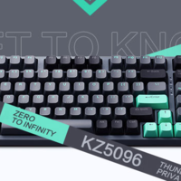 专为游戏玩家定制：雷神推出 ZERO KZ5096 三模机械键盘