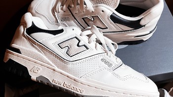 new balance550开箱 复古vibe感十足