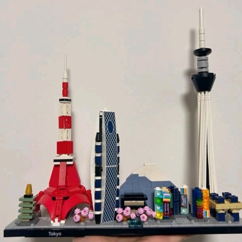 测评乐高LEGO天际线系列21051东京