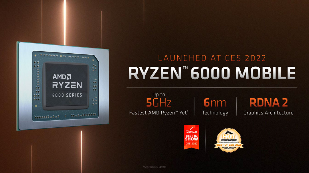 AMD 聊 Ryzen 6000U 系列各家笔记本，更省电、游戏性能出色