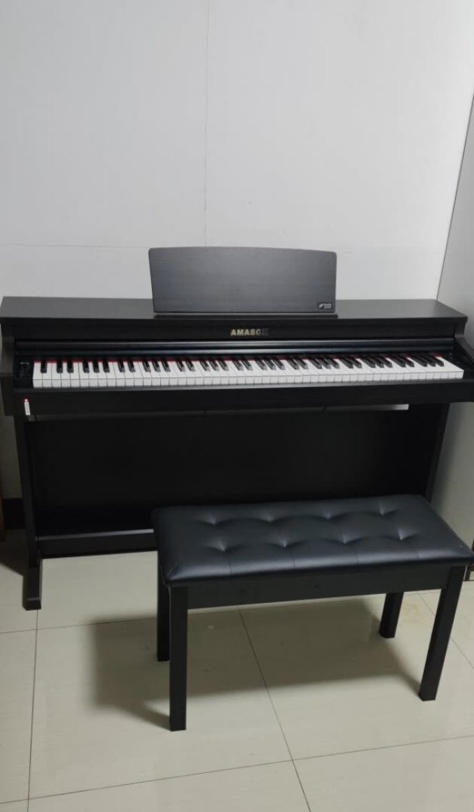 艾茉森钢琴怎么样 这个品牌型号的电钢琴,我已关注._什么值得买