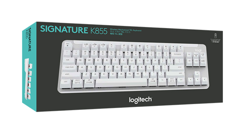 罗技发布 Signature K855 机械键盘，TTC红轴，3年超长续航