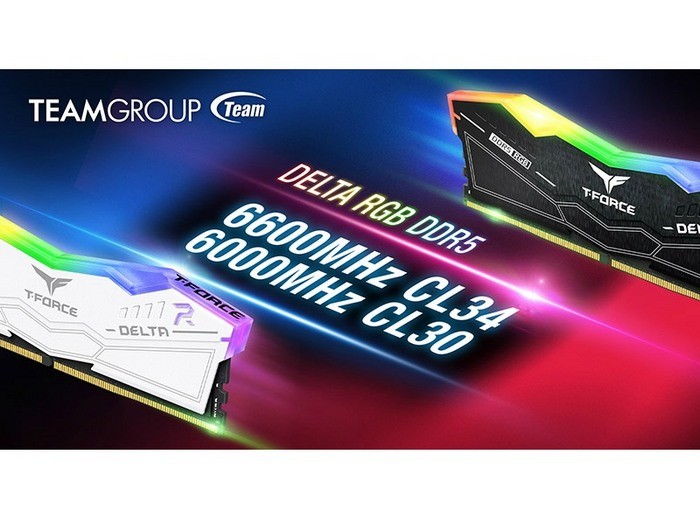 十铨发布 T-FORCE DELTA RGB DDR5 系列内存，高频、低延迟