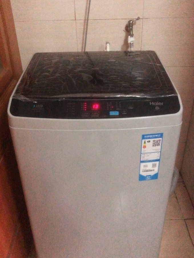 海尔波轮洗衣机怎么样 外观材质:同图片 目前试用一切._什么值得买