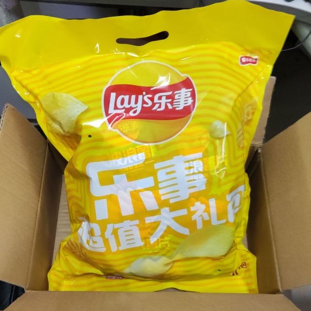 lays乐事薯片超值大礼包400g
