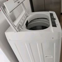 素雅又简单的松下洗衣机