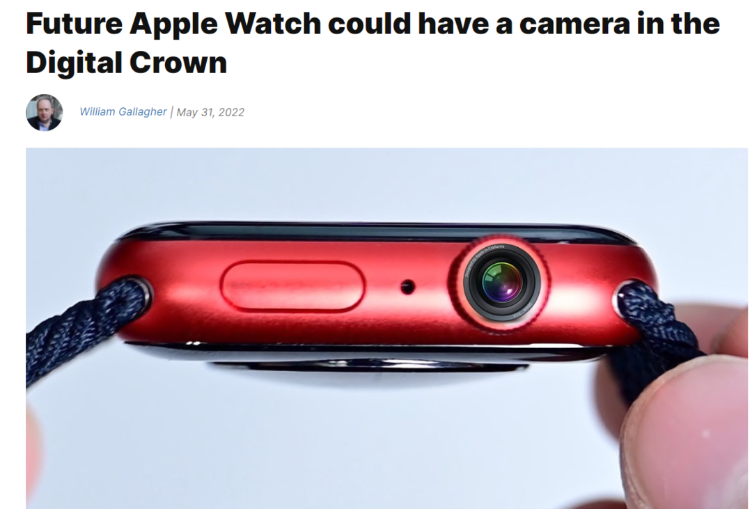 科技东风丨网传三星Galaxy Z Flip4手机全配置、苹果或将把摄像头装到Apple Watch的表冠上