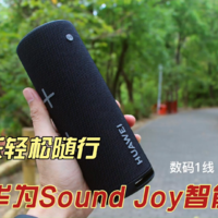 让好听音乐轻松随行，华为Sound Joy智能音箱