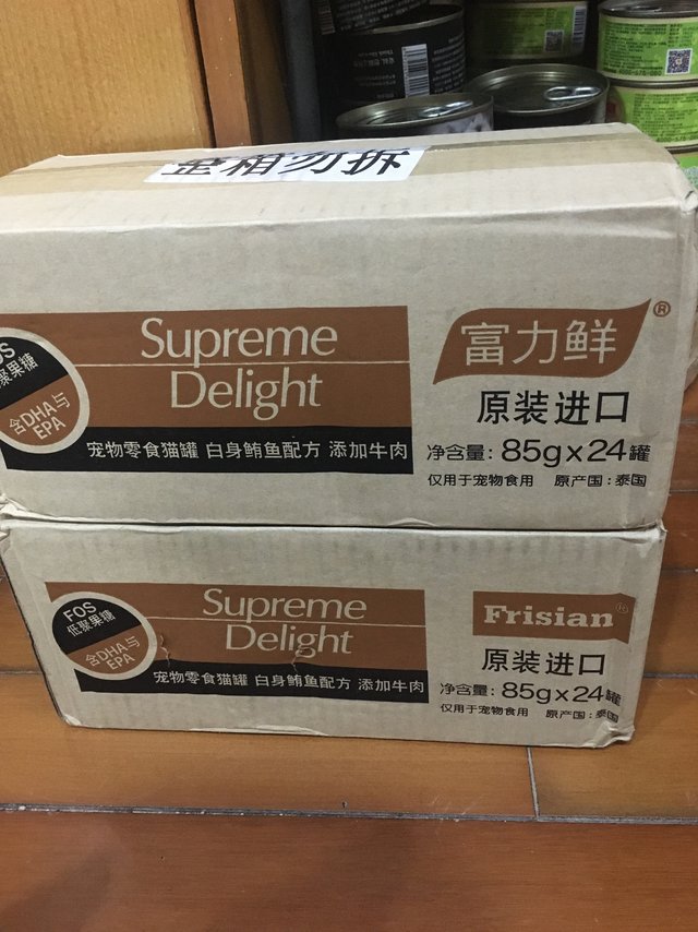 商品品质：富力鲜这款猫罐头回购很多次了，