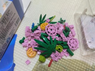 便宜好看又解压得积木花，太赞了！